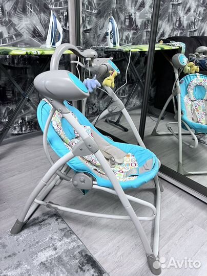 Детские качели шезлонг