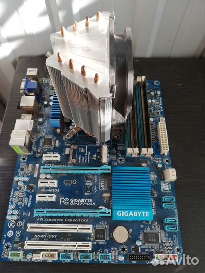 Z77. i7 3770.оперативка 16 гиг. Кулер zalman