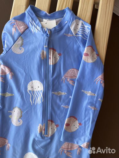 Новый купальный костюм H&M 98 с UPF 50