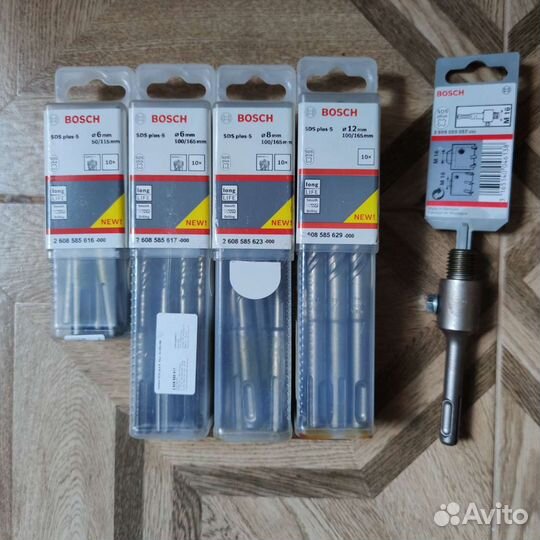 Бур Bosch SDS plus-5, 10 шт 6x100x165 Германия