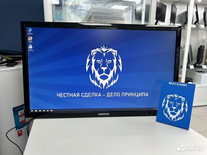 Монитор Samsung S24D300H без подставки