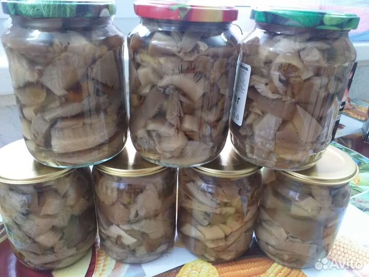 Грибы опята маринованные