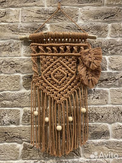 Настенное панно макраме