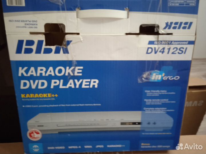 DVD плеер ввк DV 412 SI