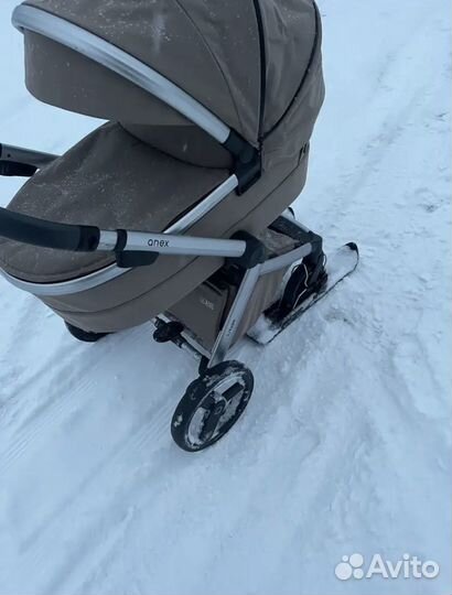 Лыжи для коляски