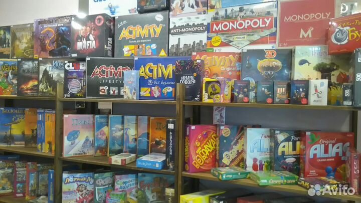 Настольные игры в ассортименте