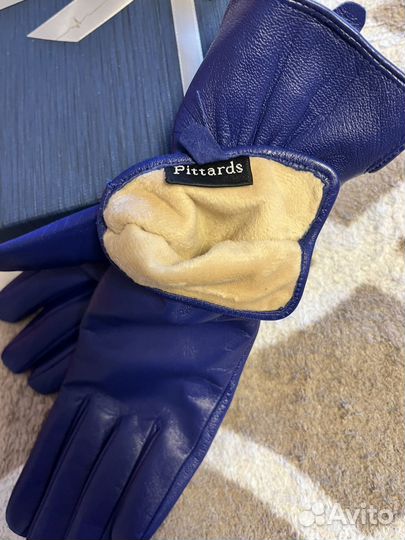 Перчатки женские кожаные размер 7