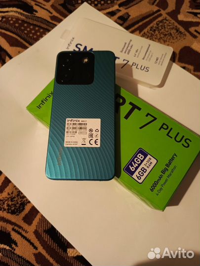 Infinix Smart 7 Plus, 3/64 ГБ