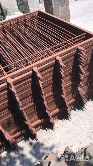 Заборные секции бу