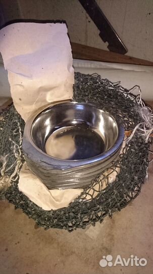 Тарелки из нержавейки СССР, новые