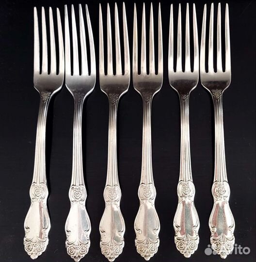 Вилки Серебрянная роза