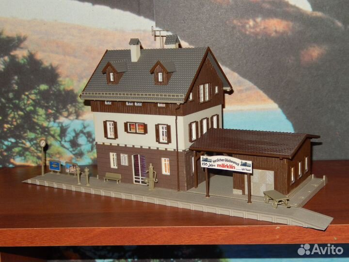 Здания жд макета 1/87