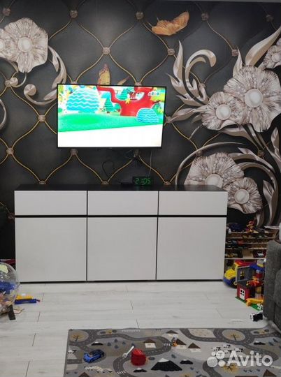 Комод белый Лайт с ящиками