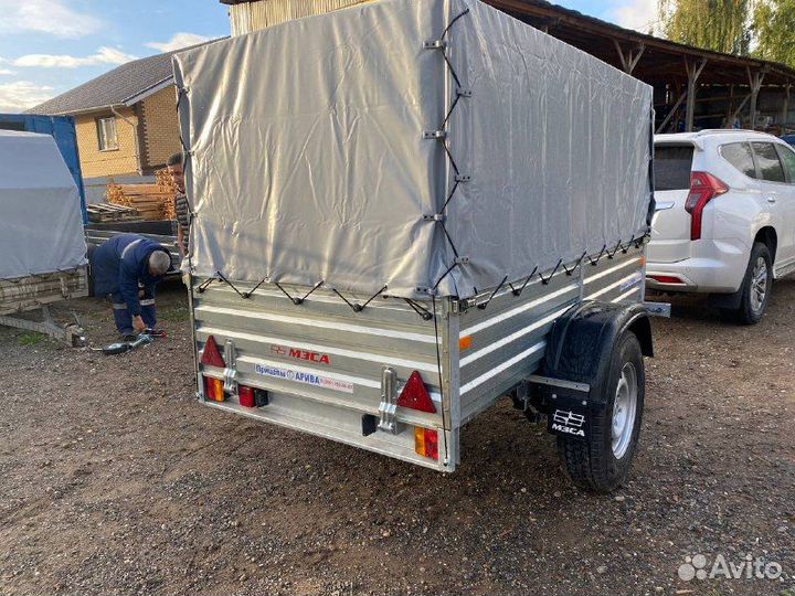 Прицеп мзса 817701 исп.026 есть запчасти и фаркопы