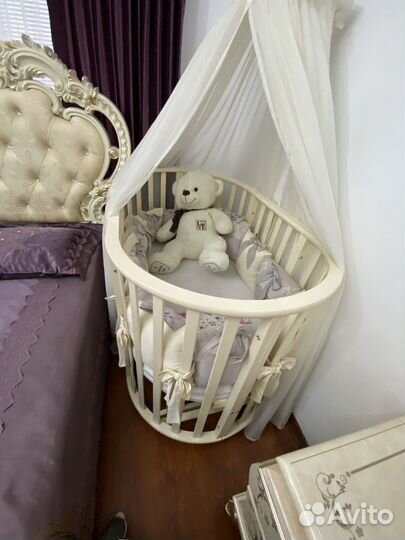 Детская кроватка трансформер 7 в 1