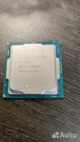 Процессор Intel core i3-9100F