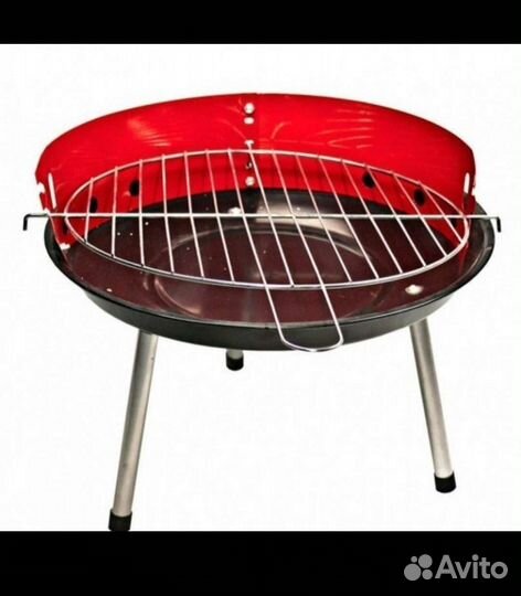 Гриль - барбекю угольный. Компактный