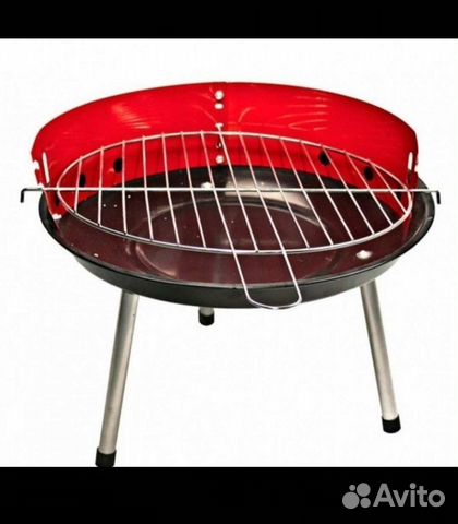 Гриль - барбекю угольный. Компактный