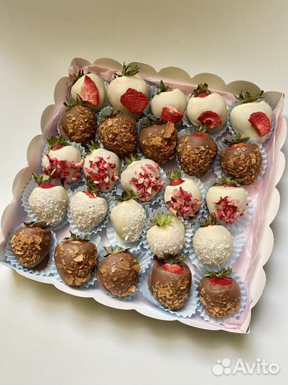 Клубника в шоколаде