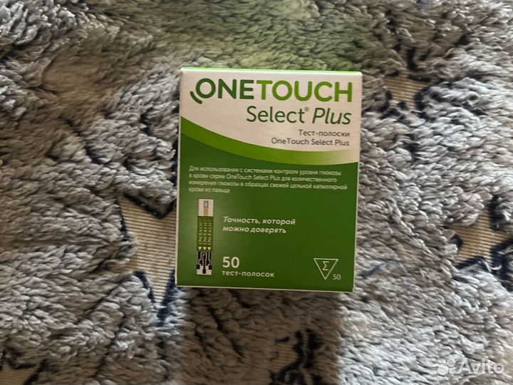 Тест полоски one touch select plus