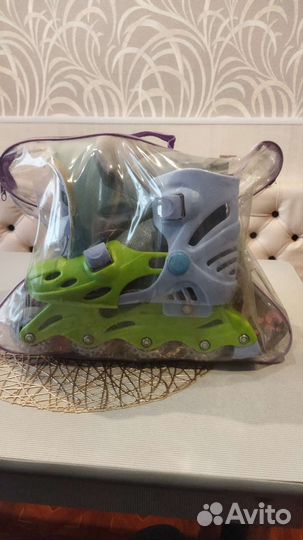 Коньки роликовые раздвижные