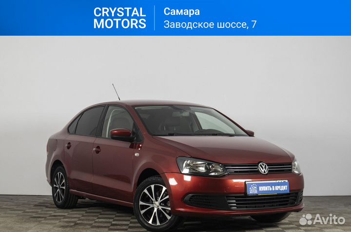 Volkswagen Polo 1.6 AT, 2012, 96 121 км