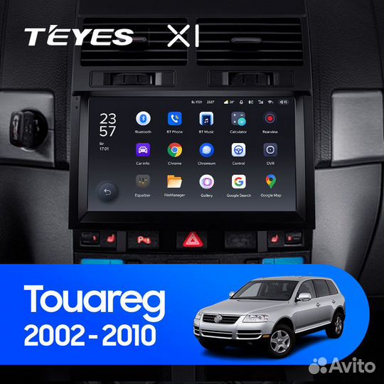 Магнитола Teyes X1 4G 8 ядер Volkswagen Touareg 1