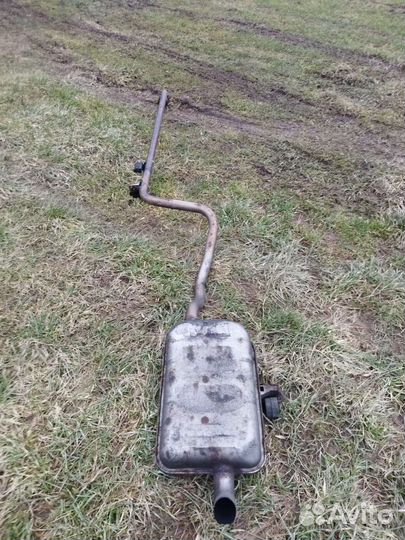 Глушитель scenic 2