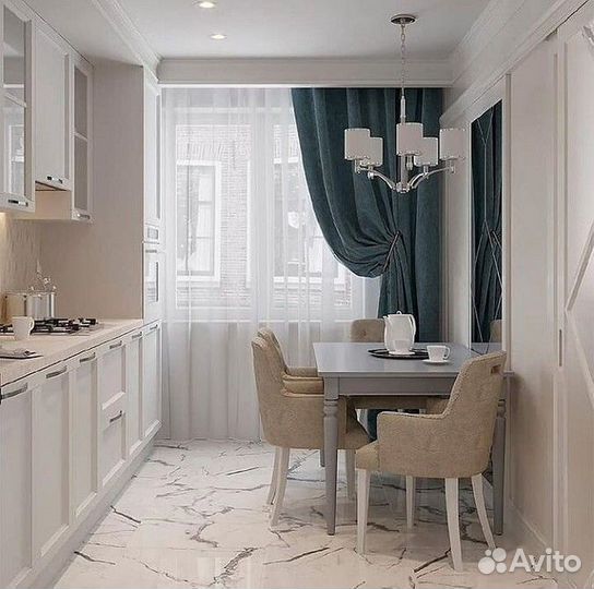 Шторы и тюль для кухни,100 лучших фото-идей