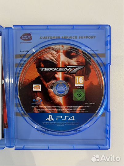 Диски на ps4 Tekken7