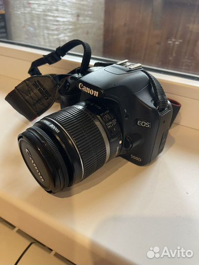 Фотоаппарат Canon eos 500D полный комплект