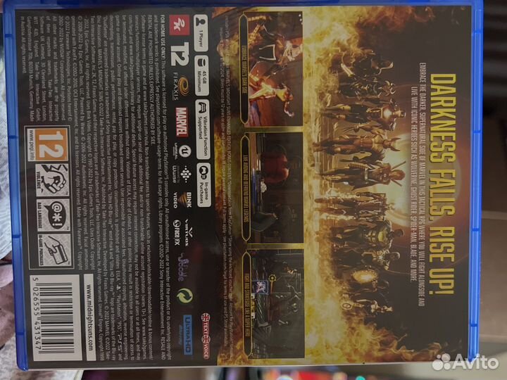 Игра Marvel Midnight Suns PS5