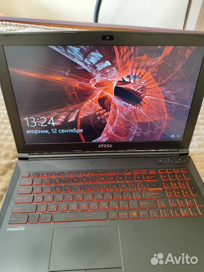 Игровой ноутбук MSI Intel Core i5-7300HQ, 8 GB RAM