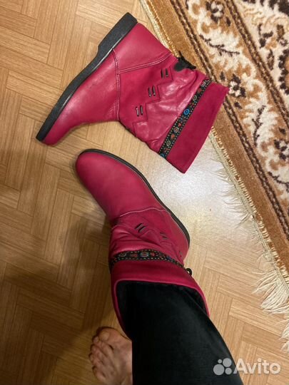 Сапоги женские на межсезонье, 38 размер