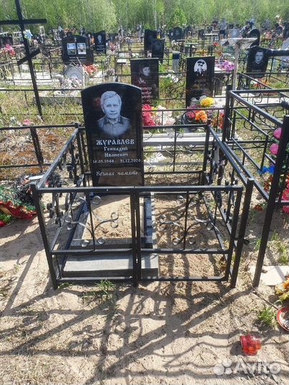 Изготовление оградок для кладбища