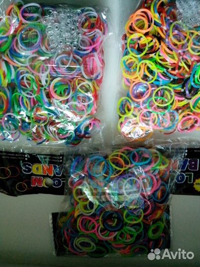 Резинки для плетения браслетов Loom Bands