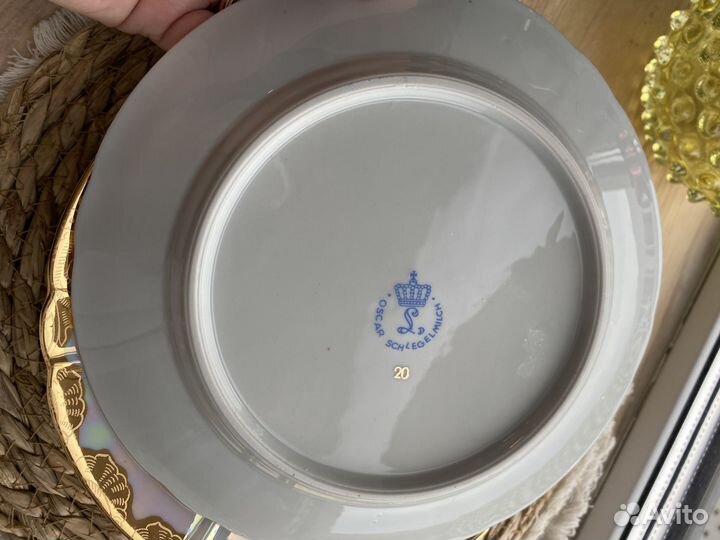 Тарелки десертные СССР oscar shledelmilch