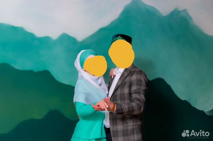 Платье на никах