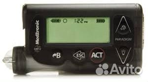 Инсулиновая помпа medtronic 754 черная