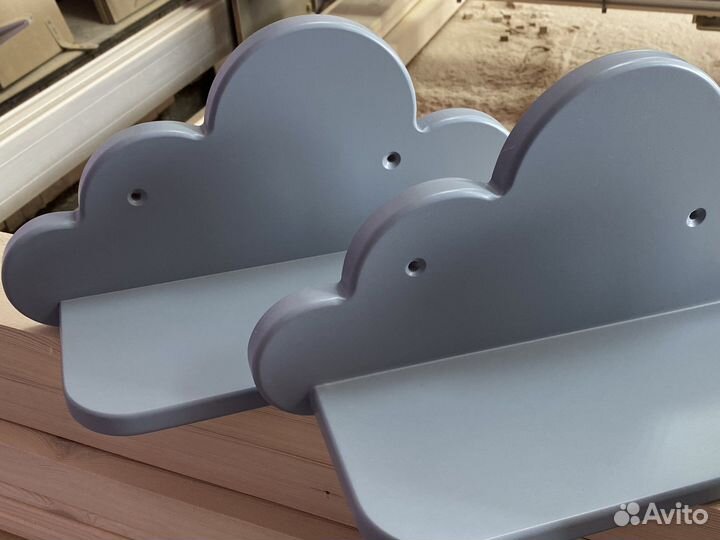 Полочка облачко настенная