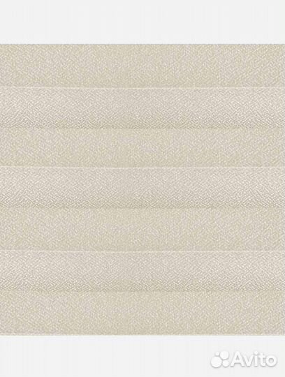 Шторы плиссе Креп бежевый 15 мм