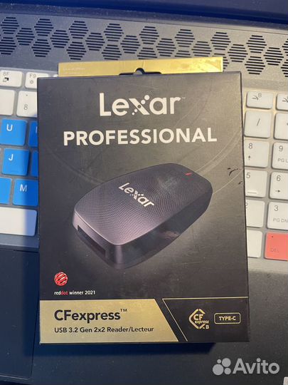 Картридер Lexar CFexpress USB 3.2 Gen 2x2 новый