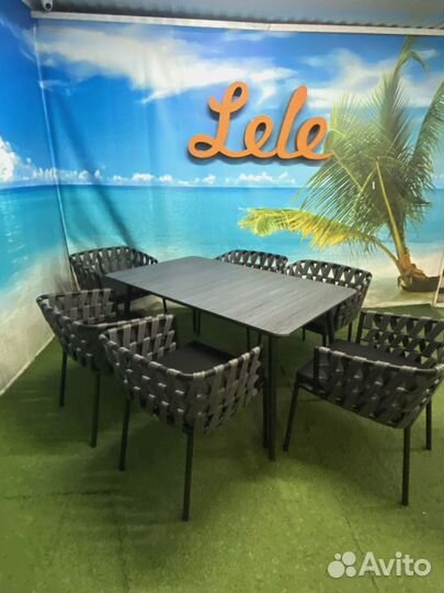 Комплект мебели из искусственного ротанга