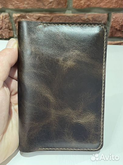 Докхолдер, обложка для документов натуральная кожа