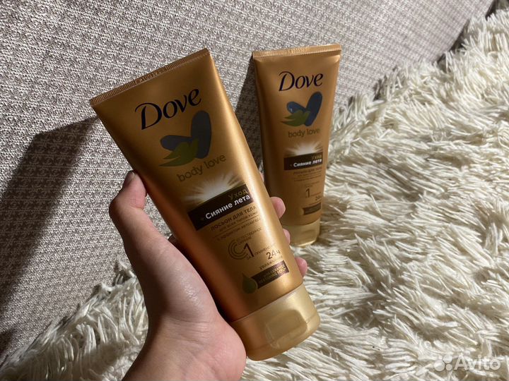 Крем dove автозагар