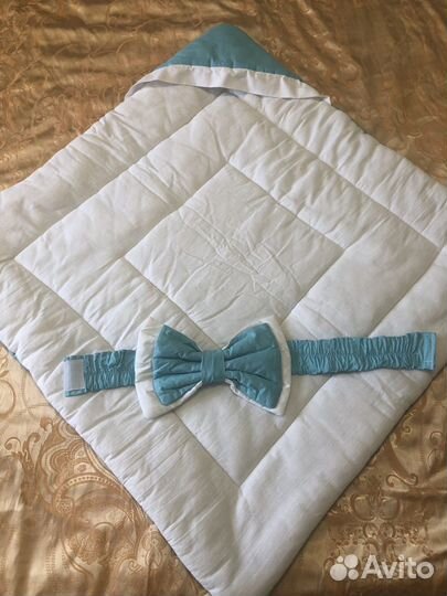 Конверт одеяло на выписку весна осень