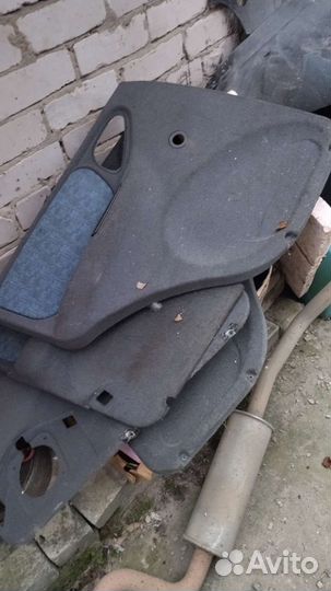 Обшивка пластик салона нива Шевроле