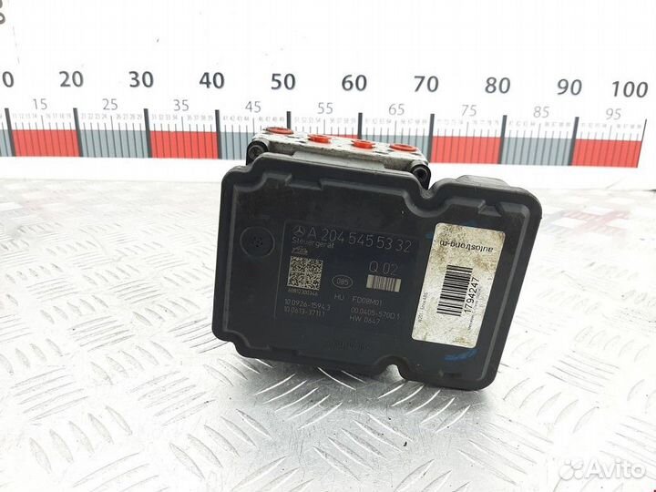 Блок ABS Mercedes-Benz C-Класс W204/S204 2008
