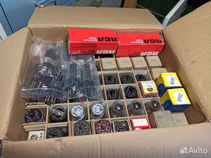 Радиолампы импортные и отечественные много разных