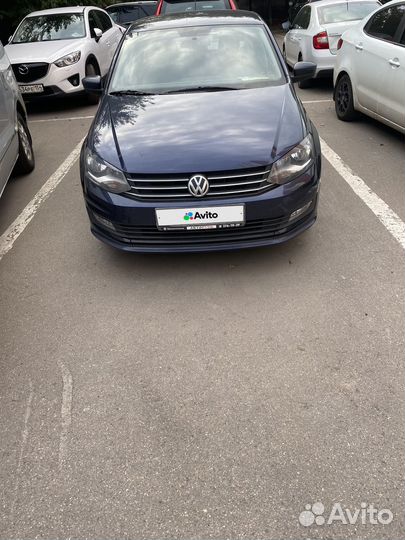 Volkswagen Polo 1.6 AT, 2016, 107 744 км